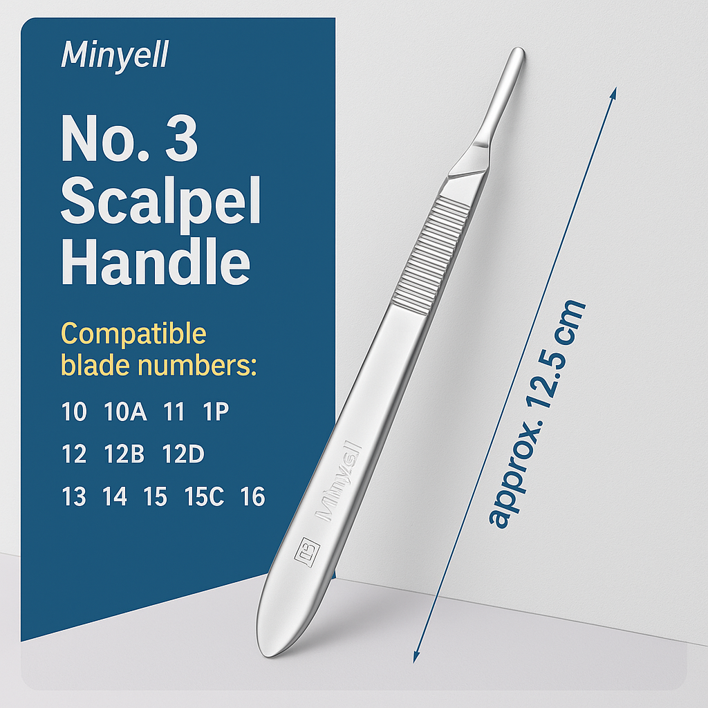 NZ Stock 100pcs Scalpel Blades / Handle- Dental Medical Surgical - KiwisLove