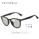 VEITHDIA Sunglasses Unisex Aluminum+TR90 Men's Photochromic Mirror Sun Glasses Eyewear Accessories Fashion For Men Women 6116 - KiwisLove