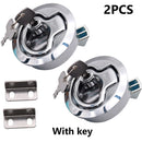 RV Car Flush Pull Slam Latch Hatchs Marine Boat Stainless Steel Deck Hatches Locking Locker Lift Slam Latch for RV Yacht Boat - KiwisLove