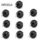 Boat Accessories Marine 10PCS Black Round Flush Mount Hatch Slam Latch Hatch 2inch With Keys For boats RV Yacht - KiwisLove