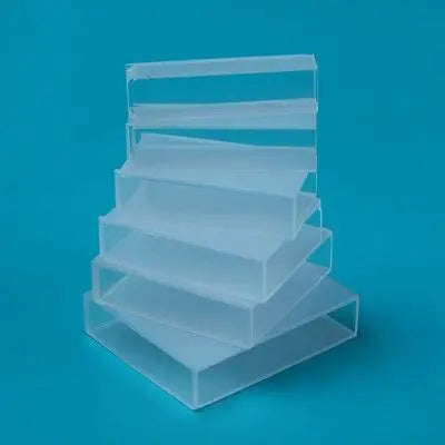 50mm Optical Glass Cuvettes Cell Cuvette for 721 Visible Spectrophotometer - KiwisLove