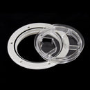 4 Inch 6 Inch ABS Access Hatch Round Inspection Hatch Cover for  Marine Boat & RV Black/White/Transparent Anti-Corrosive - KiwisLove