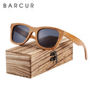 BARCUR Retro Men Sun Glasses Women Polarized Sunglasses Bamboo Handmade Wood Sunglasses Beach Wooden Glasses Oculos de sol - KiwisLove