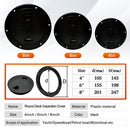 Non-slip 4/6/8 Inch Round Deck Cover Yacht Inspection Hole White Black Hatch Hand Hole Covers Inspection Work Cover Hatch - KiwisLove