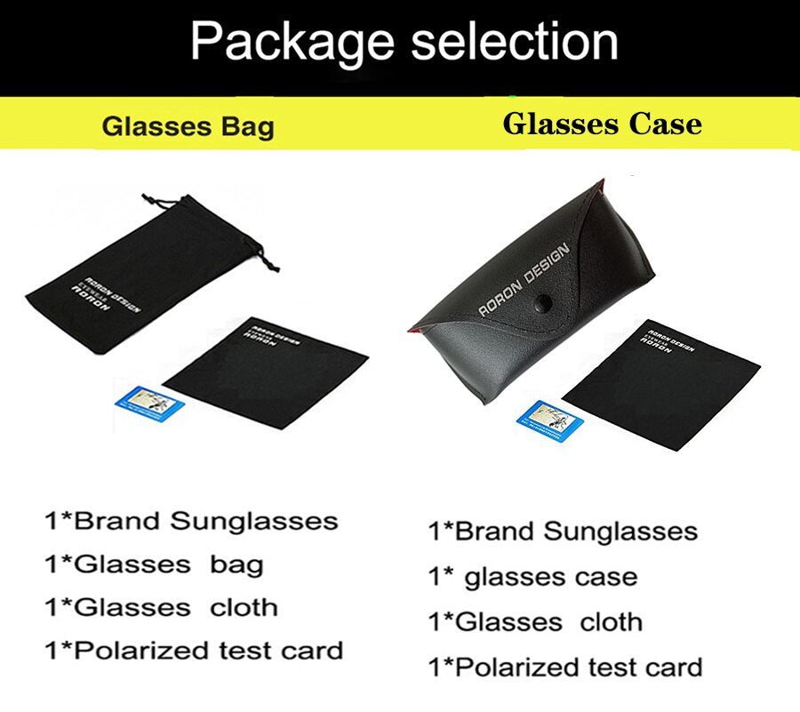 AORON Men Polarized Sunglasses Retro Classic Pilot Glasses Brand Goggoles Leisure UV400 Protection Metal Frame Oculos de sol - KiwisLove