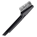 1Pc Comb Hair Brush Cleaner Remover Handle Embeded Hook Cleanup Removing Hair Dust Tool 2-in-1 Hair Brush Cleaning Tool - KiwisLove