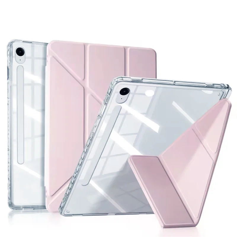 Y-Fold Smart Case for Samsung Galaxy Tab S11 11 inch 2025 S10lite Funda Case 5G SM-X730/X736 S10 S9 S7 FE S8 plus 12.4'' 13.1''