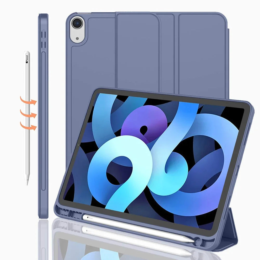 For iPad Air5th Generation Case /iPad Air4th Gen 10.9 iPad 10.2 8 9th iPad 10th Pro11 Air3 10.5 5/6th 9.7 2017 2018 Tablet Case