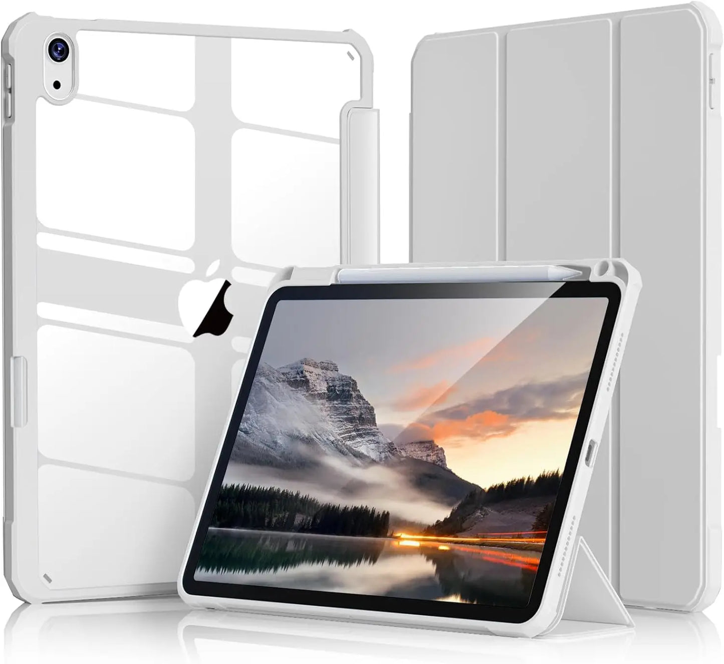 For iPad 10th Generation Case A16 2025 iPad Air5 Air4 10.9 Air 11 M2 M3 2024 Pro11 M4 M2 7 8 9 10.2 10.5 Case With Pencil holder
