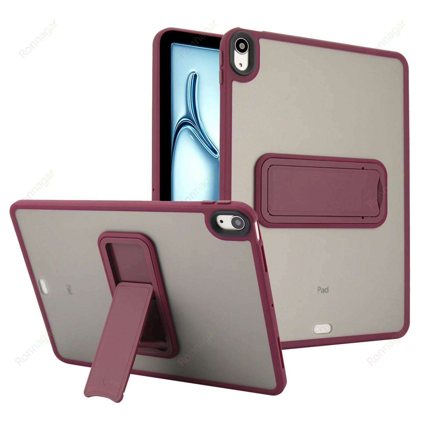For iPad A16 11th Gen 2025 Case Air11 13inch Pro11 13 M4 Pro12.9 6th 5th Air4 5 10.9 10th 9th 8th 10.2 9.7 5th 6th Stand Holder