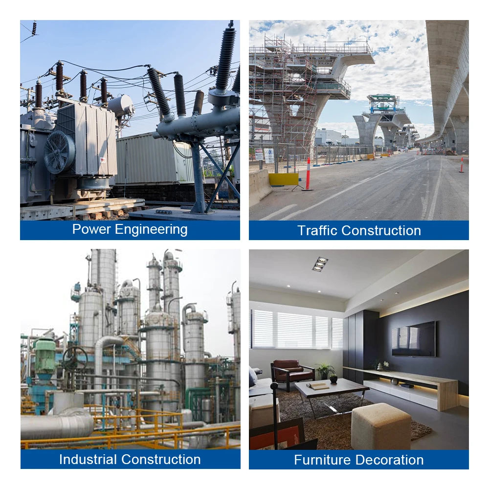 NINDEJIN 2-50pcs Metric Square Nuts M3 M4 M5 M6 M8 M10 Stainless Steel Standrad Din557