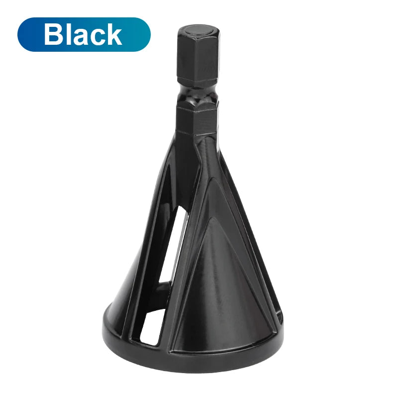 NINDEJIN External Deburring Chamfer Tool Drill Bit Burr Remover Tool HSS Hexagon Shank for Copper Aluminum Steel - KiwisLove