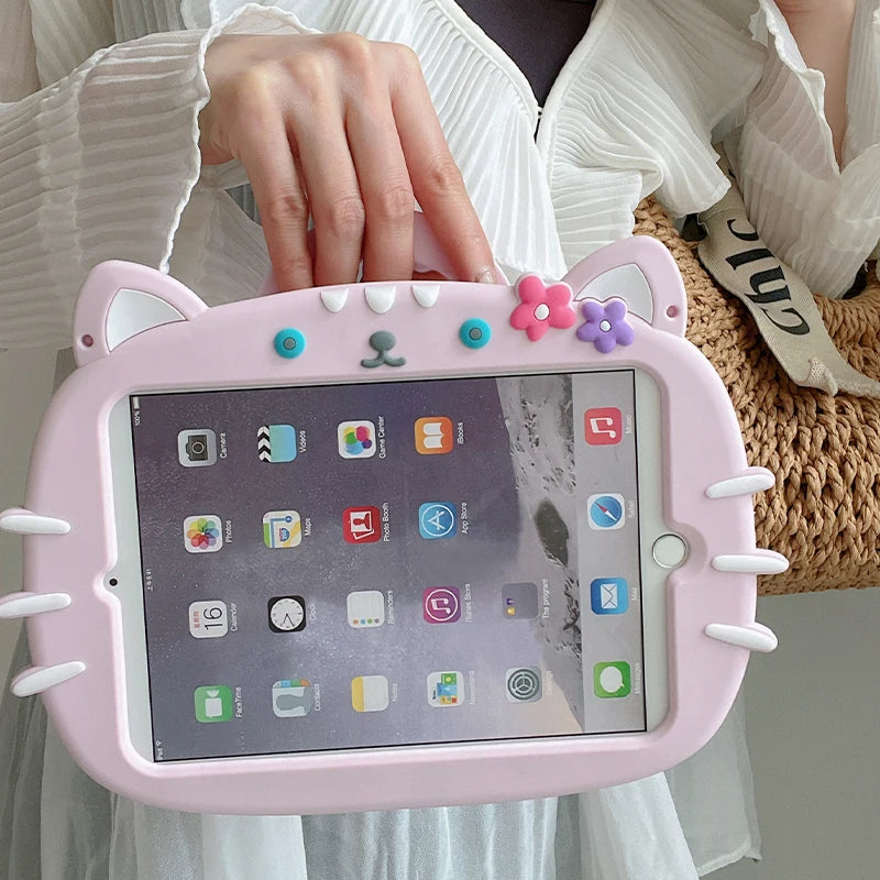 360° Rotatable Case for Xiaomi RedMi Pad 2 11 inch 2025 Soft Silicone Case for Redmi Pad SE 2023 11'' 8.7'' Mi Pad6 5 Pro11 inch