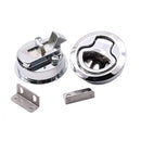 1/2/4pcs RV Boat 2 inch/50mm Flush Door Pull Hatch Slam Latch Marine Deck Cabinet Hardware for RV Yacht Latch - KiwisLove
