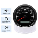 85MM Diesel Engine Tachometer Sensor RPM Gauge REV Counter 4000RPM 8000RPM with Digital Hourmeter 7 Color Backlight Optional - KiwisLove