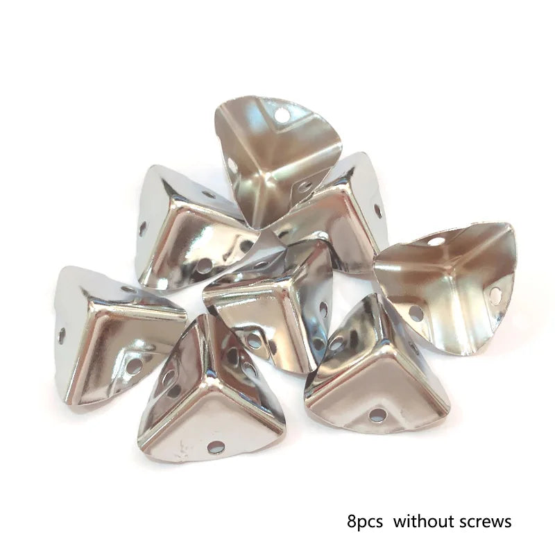 4-8pcs Antique Metal Wooden Wine Box Corner Iron Protection Case Edge Guard Gift Box Packaging Corner Cover