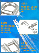 HQ YC01 Stainless Steel 316 Marine Grade Dee Anchor Shackle with Stud and Safety Lock - KiwisLove