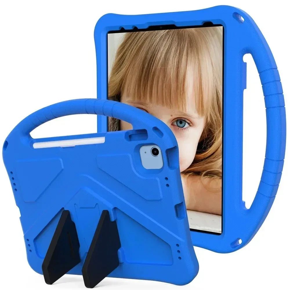 EVA Kids Case for iPad A16 2025 11th Air11 13 2024 Pro11 12.9 13 2024 Cover 10.2 7 8 9 10th Air4 5 10.9 Mini 1 2 3 4 5 6 7 Stand