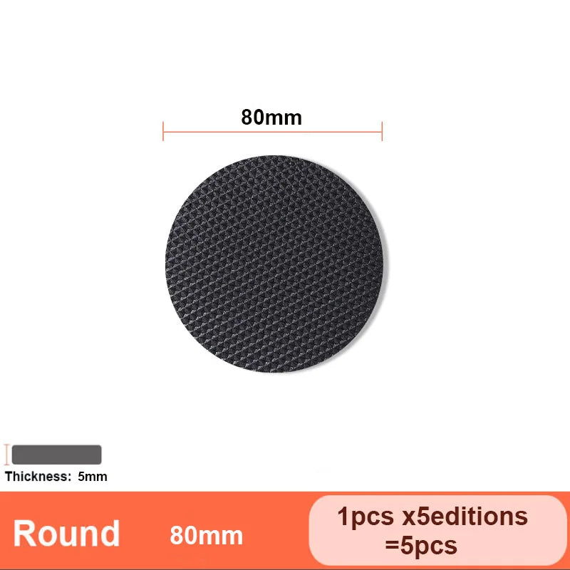 Table Leg Protectors, Anti-Scratch Leg Pads, Rubber Anti slip Chair Leg Pads, Silent Stickers, Furniture Accessories