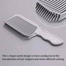 1pcs Hair Combs Blending Fades Comb Men Styling Arc Flat Comb Supplies Utility  Positioning Get A Haircut Styling Tools - KiwisLove