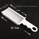 1pcs Hair Combs Blending Fades Comb Men Styling Arc Flat Comb Supplies Utility  Positioning Get A Haircut Styling Tools - KiwisLove