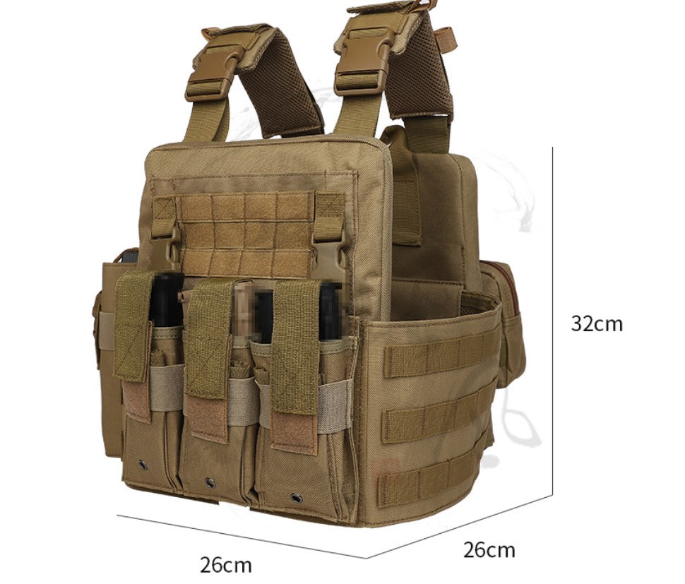 New arrivals Adjustable Tactical Military Vest Molle Waistcoat Combat Assault Vest Wargame Hunting Vest for Hunting Shooting - KiwisLove