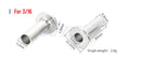 SGYM 316 Stainless Steel Protector Sleeves for 1/8 5/32 or 3/16 Inch Cable - KiwisLove