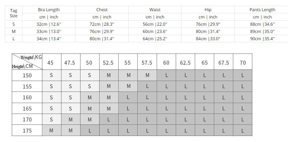 Women Yoga Sets Top Vest and High Waist Legging Gym Wear Running Clothing - KiwisLove