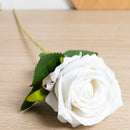 1pc/5pcs Romantic Artificial Flowers Silk Rose Long Branch Bouquet  Wedding Home Wreath Decor Fake Flowers Valentine&