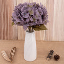 artificial flowers hydrangea branch home wedding decor autum silk plastic flower high quality fake flower party room decoration - KiwisLove