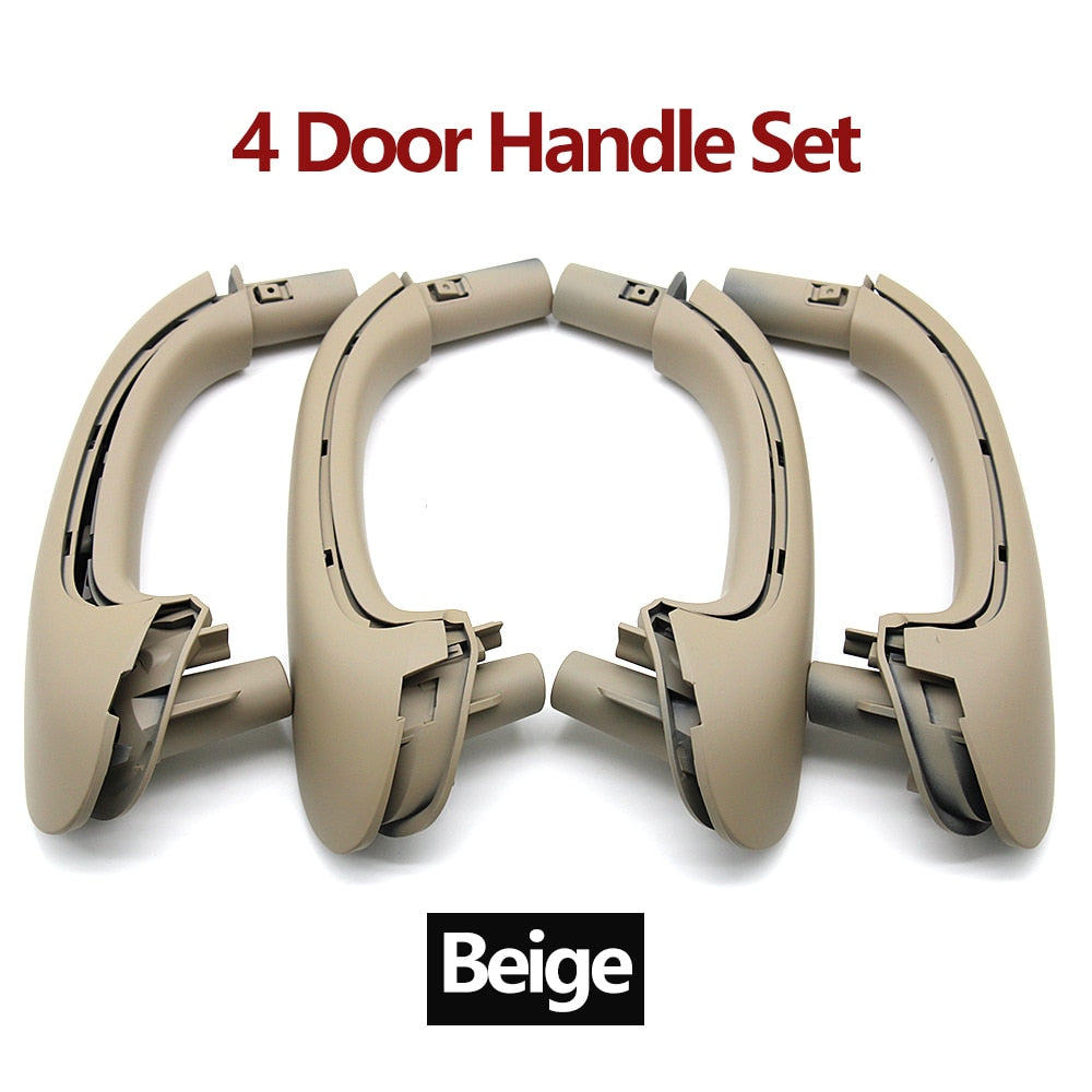4 Pcs Car Front Left Right Interior Door Pull Handle Set Replacement For Mercedes Benz W203 C Class Sedan 2000-2007 - KiwisLove