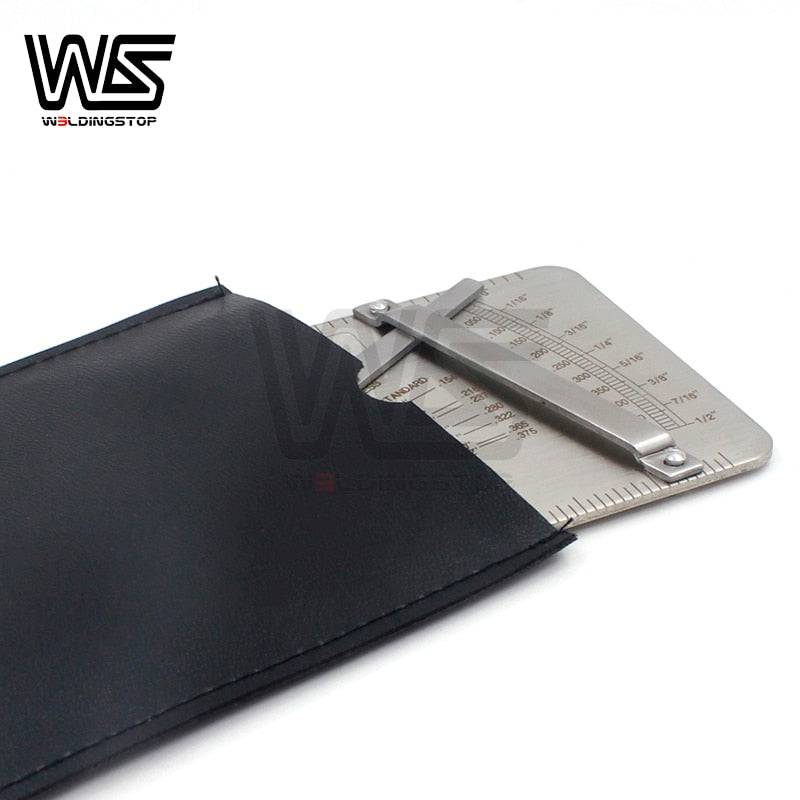 Pipe pit welding gauge gage Test Ulnar Weld Pipeline Concave Inspection ruler measuring tools - KiwisLove