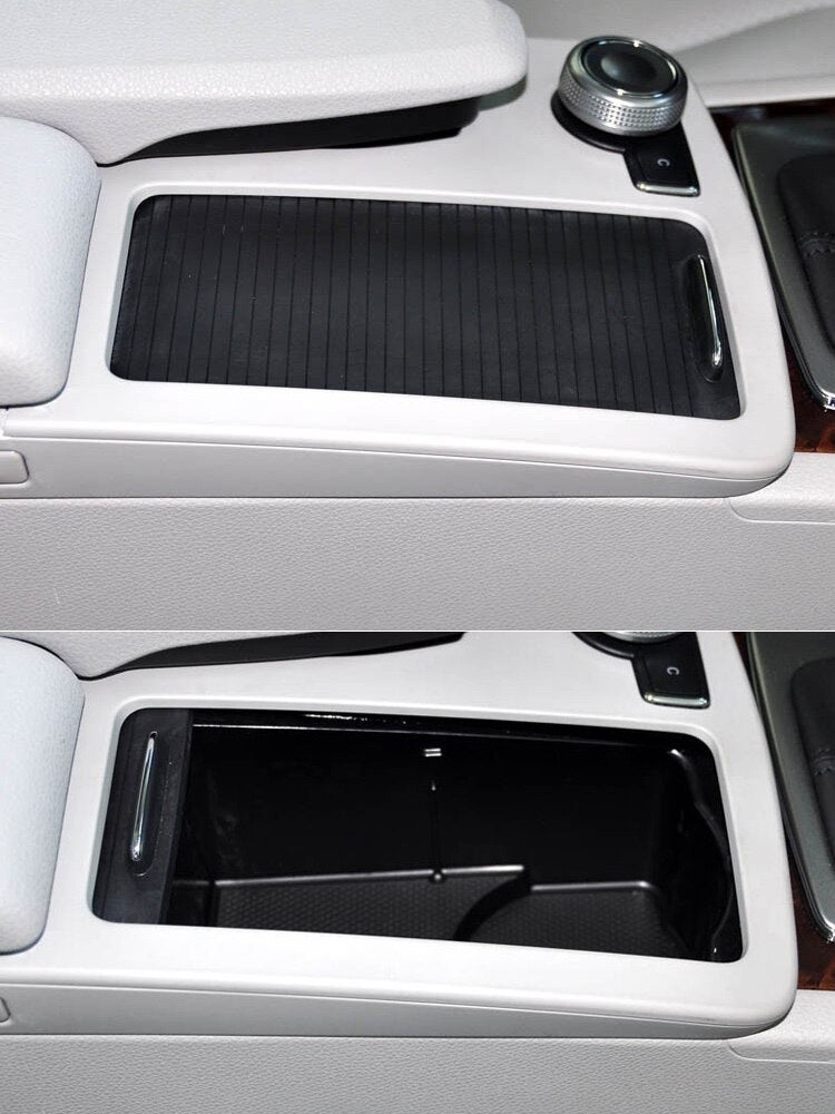 LHD RHD Central Gear Shift Box Drink Cup Holder Outer Cover For Mercedes Benz W204C C180 C200 C300 W207 E W212 E260 E300 - KiwisLove