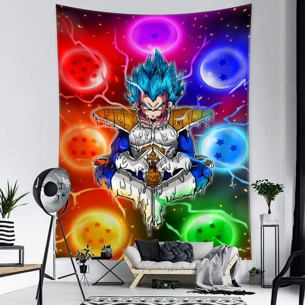 Cartoon Animal Character Tapestry Wall Hanging 3D Printing Psychedelic Witchcraft Mysterious Aesthetics Room Home Decor - KiwisLove