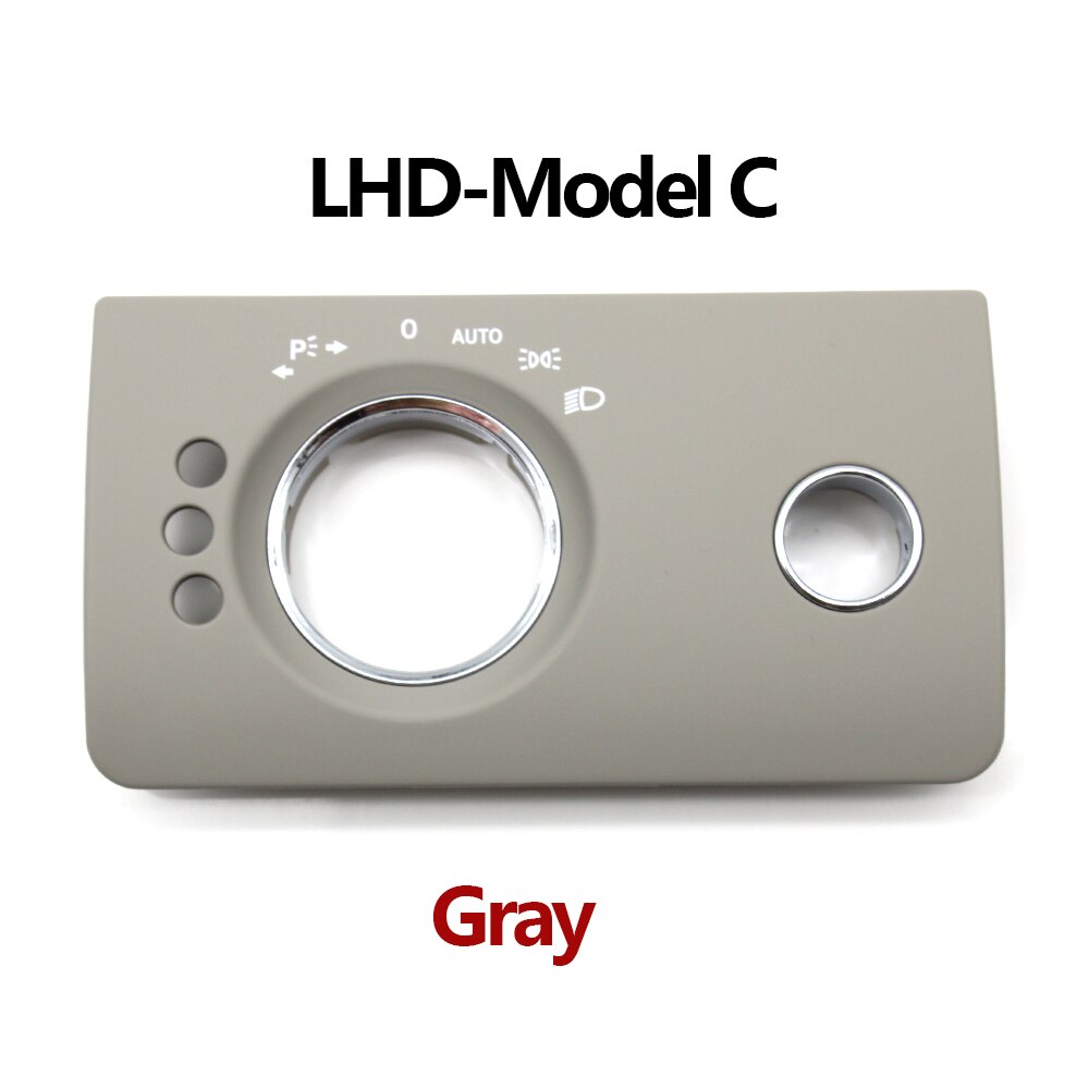 Car Interior Accessories Head Lamp Headlight Switch Button Cover Trim For Mercedes Benz W164 ML GL 300 350 450 500 2005-2011 - KiwisLove