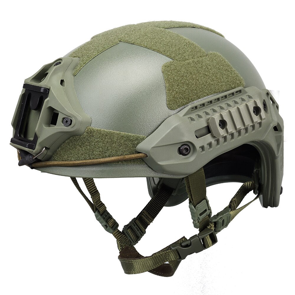 New Tactical Airsoft Haft Covered Helmet Military Painball Protection MK Helmet for Hunting Shooting Wargame Army Accessories - KiwisLove
