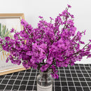 Silk Gypsophila Artificial Flowers for Decoration Home Plastic Stem Bride Wedding Bouquet Mariage Cherry Blossom Fake Flower DIY - KiwisLove