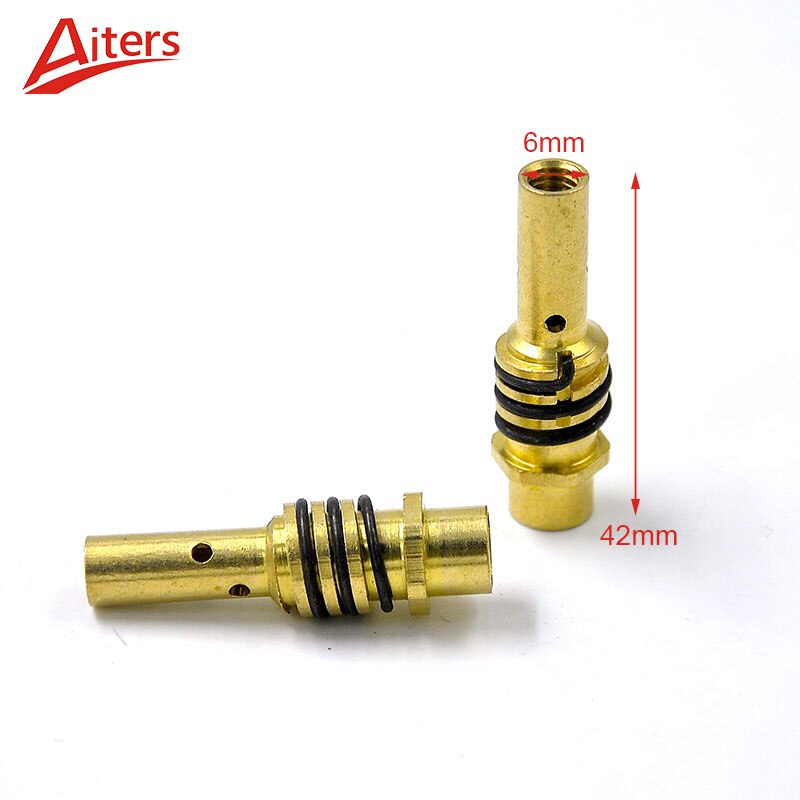 MIG 15AK Torch 30PCS Welding Torch Consumables Gas Nozzle Tips Holder Torch Neck Wrench for Welding Machine - KiwisLove