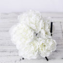 peony artificial artificial silk flowers for home decoration wedding bouquet for bride high quality fake flower faux living room - KiwisLove