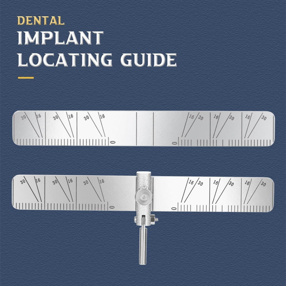 Dental Implant Locating Guide Surgical Planting Positioning Locator Angle Ruler Guage Autoclavable - KiwisLove