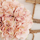 5pcs Beautiful Artificial Peony Flowers High Quality White Bouquet Wedding Home Table Decor Fake Flowers Christmas Arrangement - KiwisLove