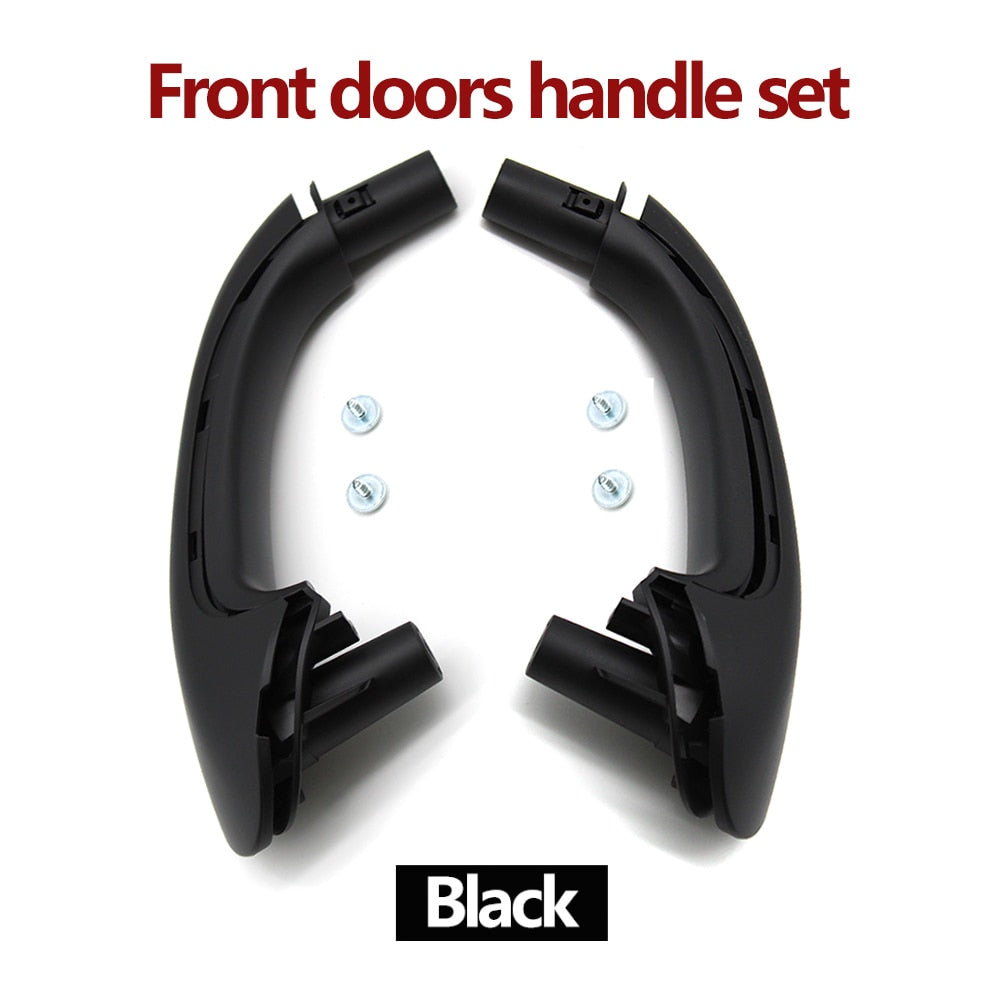 4 Pcs Car Front Left Right Interior Door Pull Handle Set Replacement For Mercedes Benz W203 C Class Sedan 2000-2007 - KiwisLove