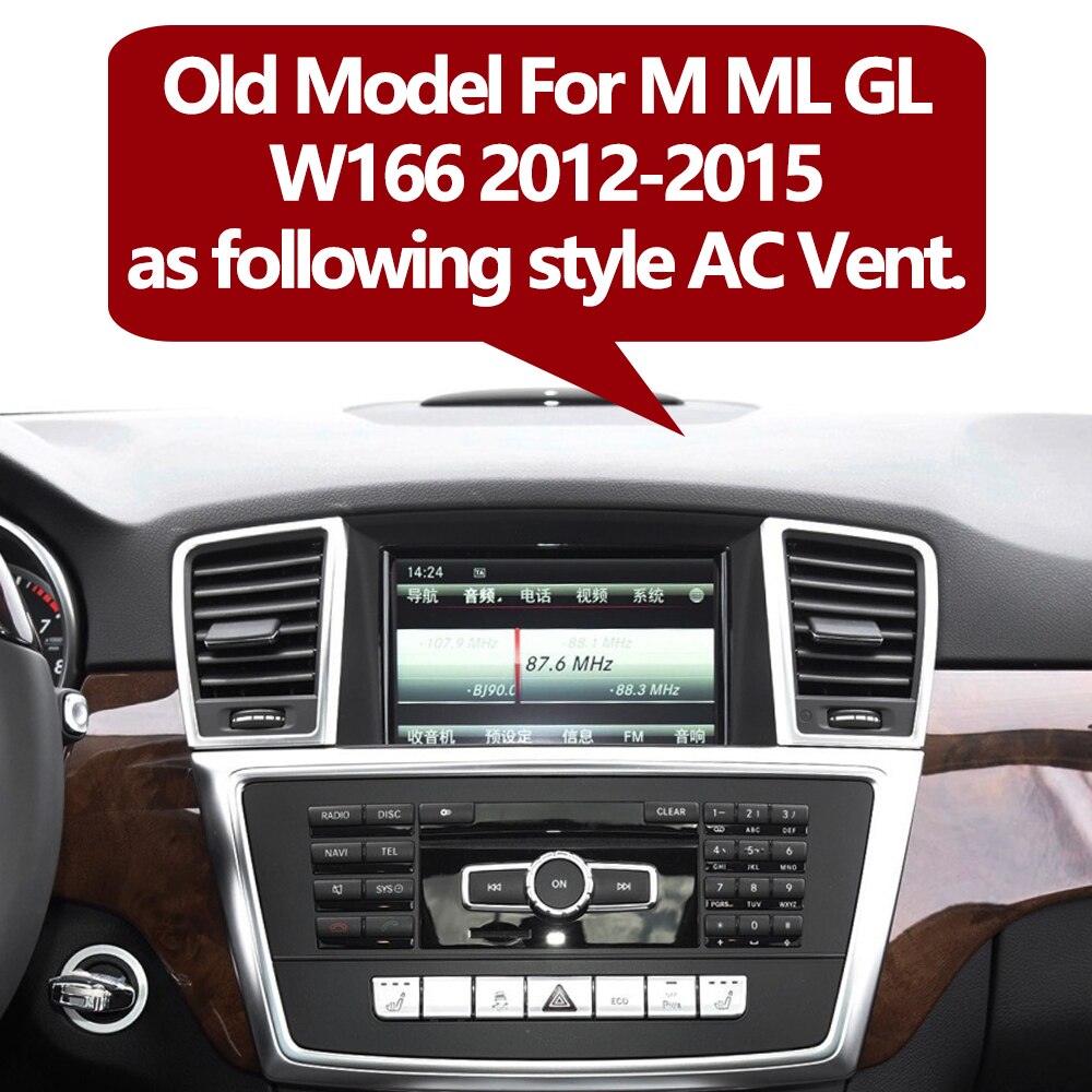 Front Middle AC Vent Grille Mercedes Benz W166 W292 ML GL GLS GLE - KiwisLove