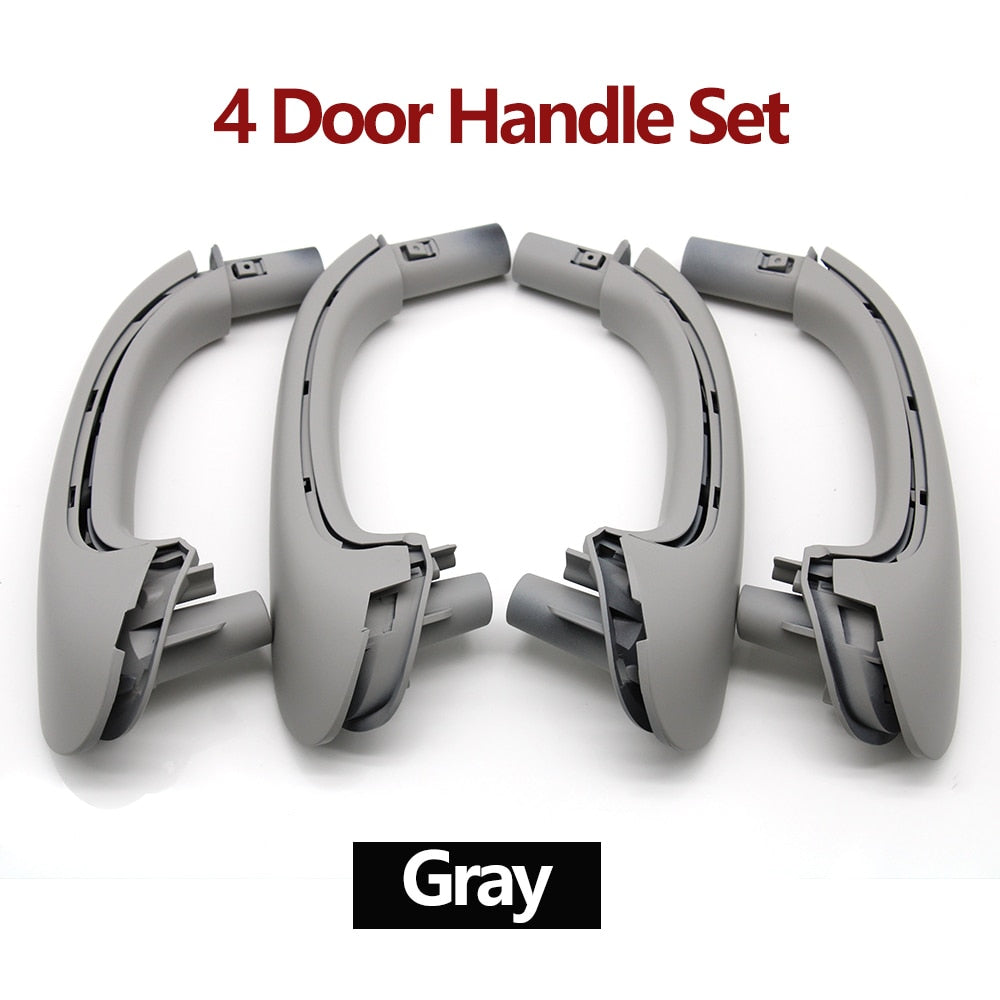 4 Pcs Car Front Left Right Interior Door Pull Handle Set Replacement For Mercedes Benz W203 C Class Sedan 2000-2007 - KiwisLove