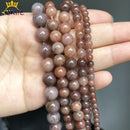 Purple Aventurine Stone Beads Natural Round Loose Spacer Beads For Jewelry DIY Making Bracelet Charms Accessories 15'' 6/8/10mm