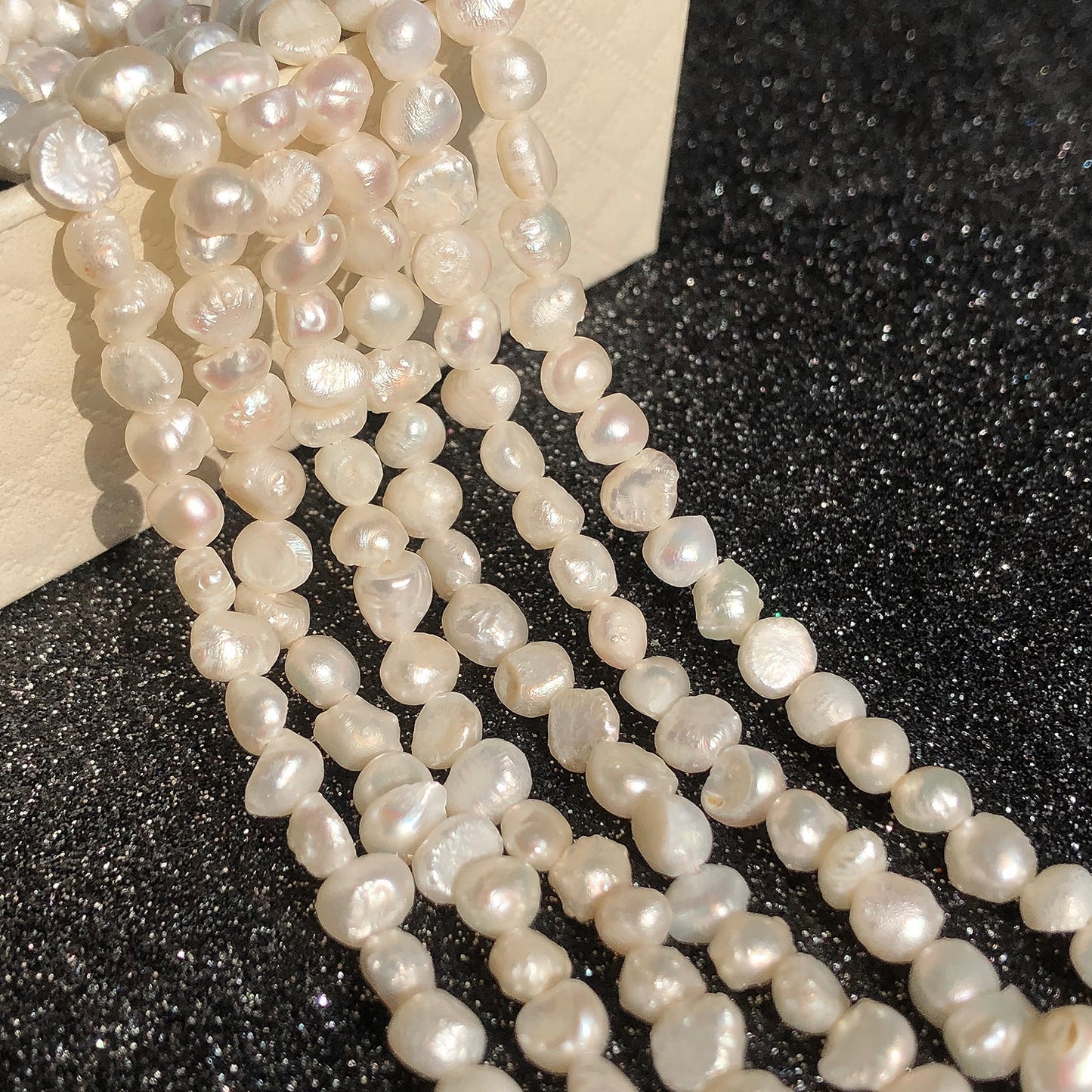 Real Natural Freshwater Pearl Irregular Cultured Small Pearls Punch Beads For Jewelry Making Diy Women's Necklace Bracelet - KiwisLove