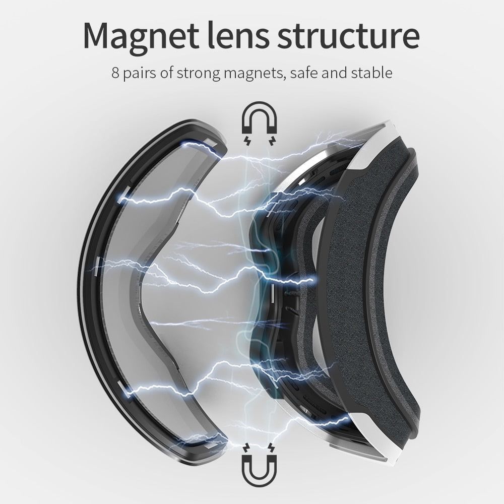 COPOZZ OTG Magnetic Ski Goggle Snowboard Mask For Men Women Personalized Eyewear Cylindrical UV400 Protection Snow Glasses Adult - KiwisLove