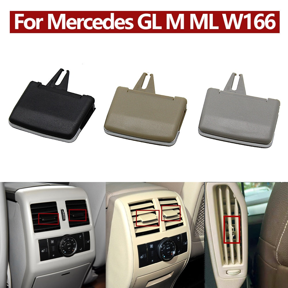 W166 B Pillar Outlet Tab Rear AC Air Vent Grille Clip Slider Repair Kit For Mercedes Benz W166 M ML GL GLE GLS 2012-2015 - KiwisLove