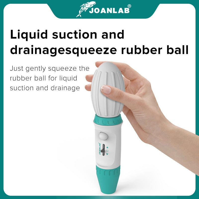 JOANLAB Official Store Pipette Large Volume Manual Pipette Pump Laboratory Sampler Lab Equipment 0.1-100ml - KiwisLove