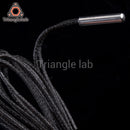 Trianglelab PT1000 Thermistor Cartridge for 3D printer Volcano/ v6 heater block UPTO 450C PEEK PEI PT100 printing - KiwisLove